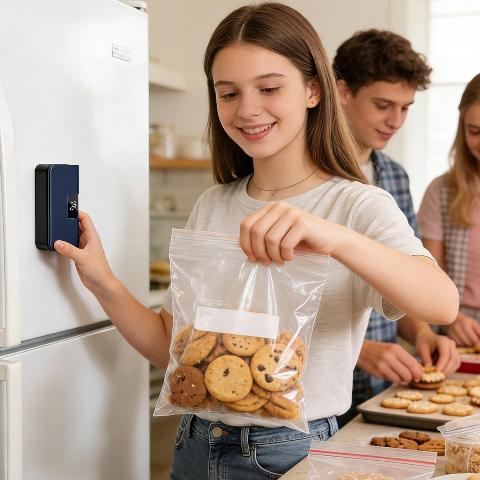 Food Prep Snacks - Mini Bag Resealer LED Display Portable