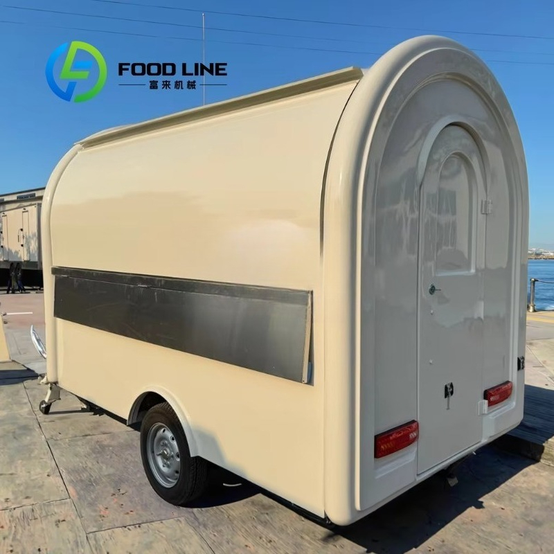 Food Snacks Uk - Customized Durable Fiberglass Food Truck for