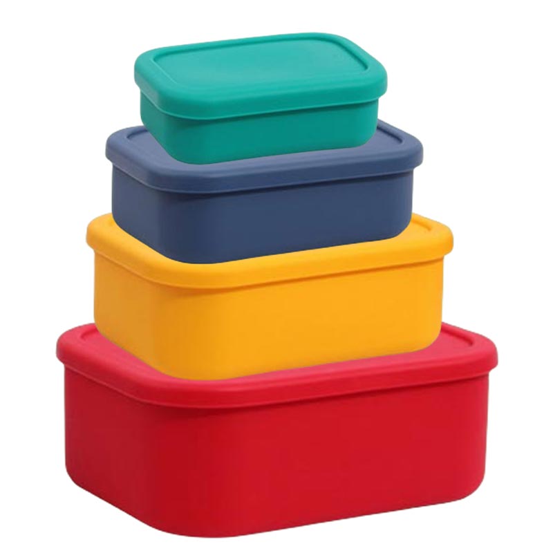 Food And Snacks For Picnic - Food-grade Silicone Lunch Box Sets Microwave