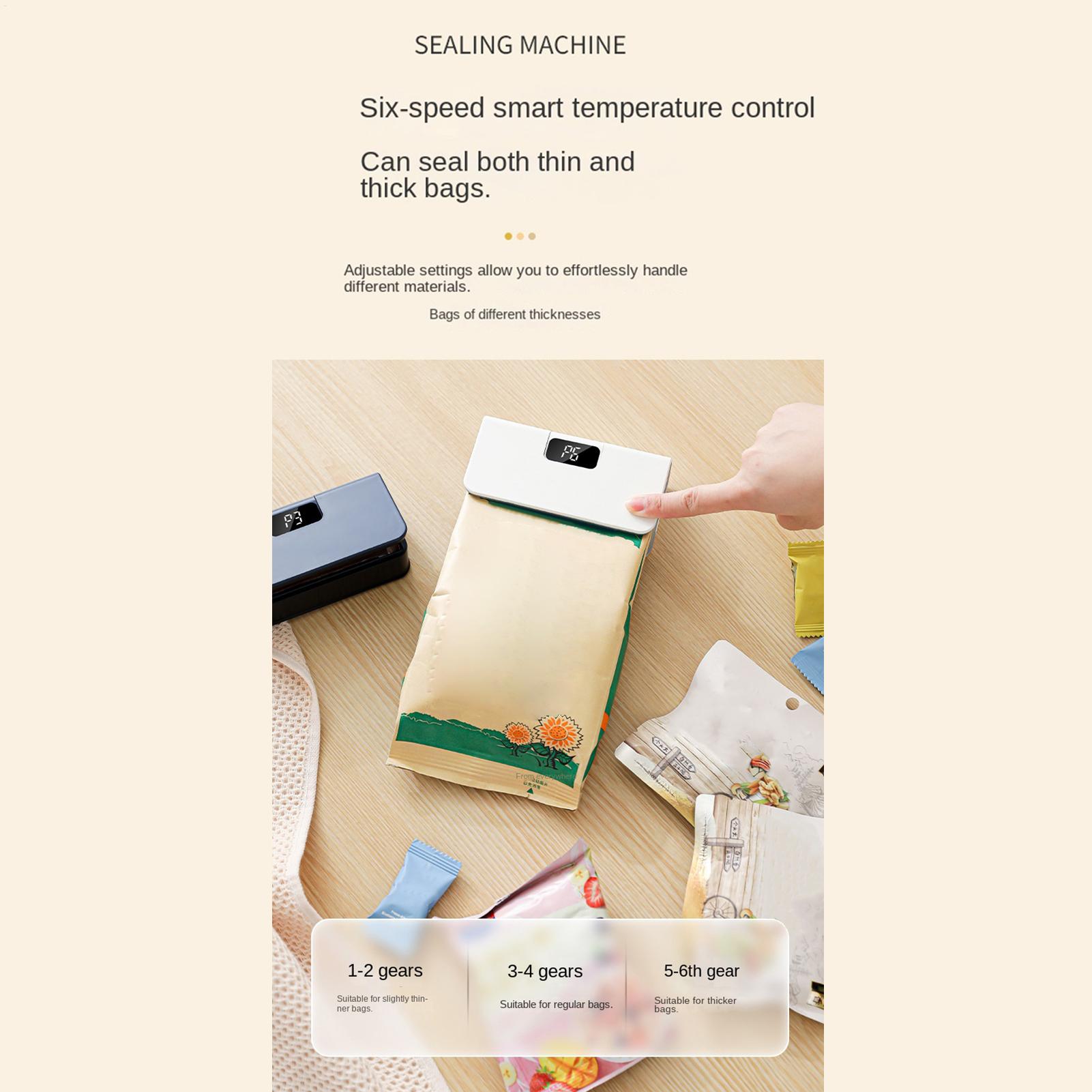 Mini Bag Resealer LED Display  - огляд і ціна Food Prep Snacks