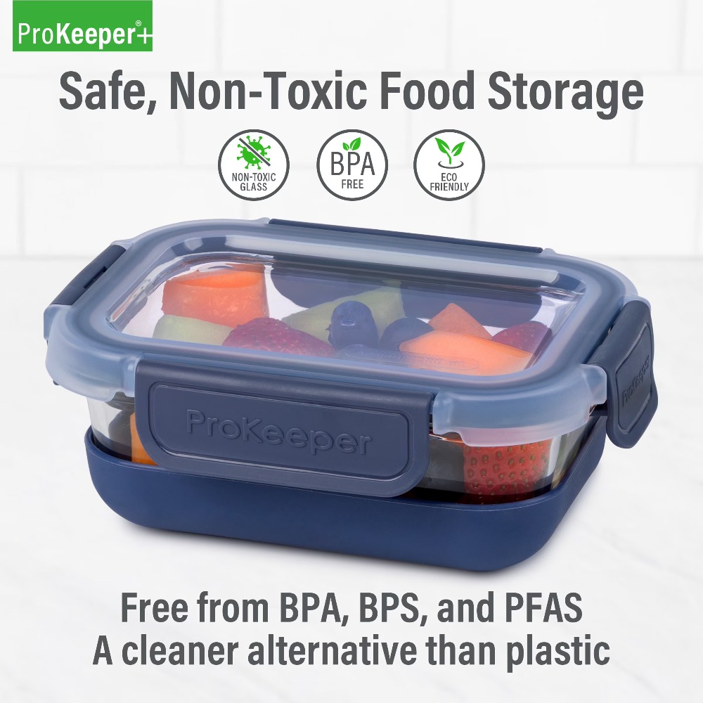 2 Pack 1.6 Cup Glass Food Stor - огляд і ціна Food Prep Snacks