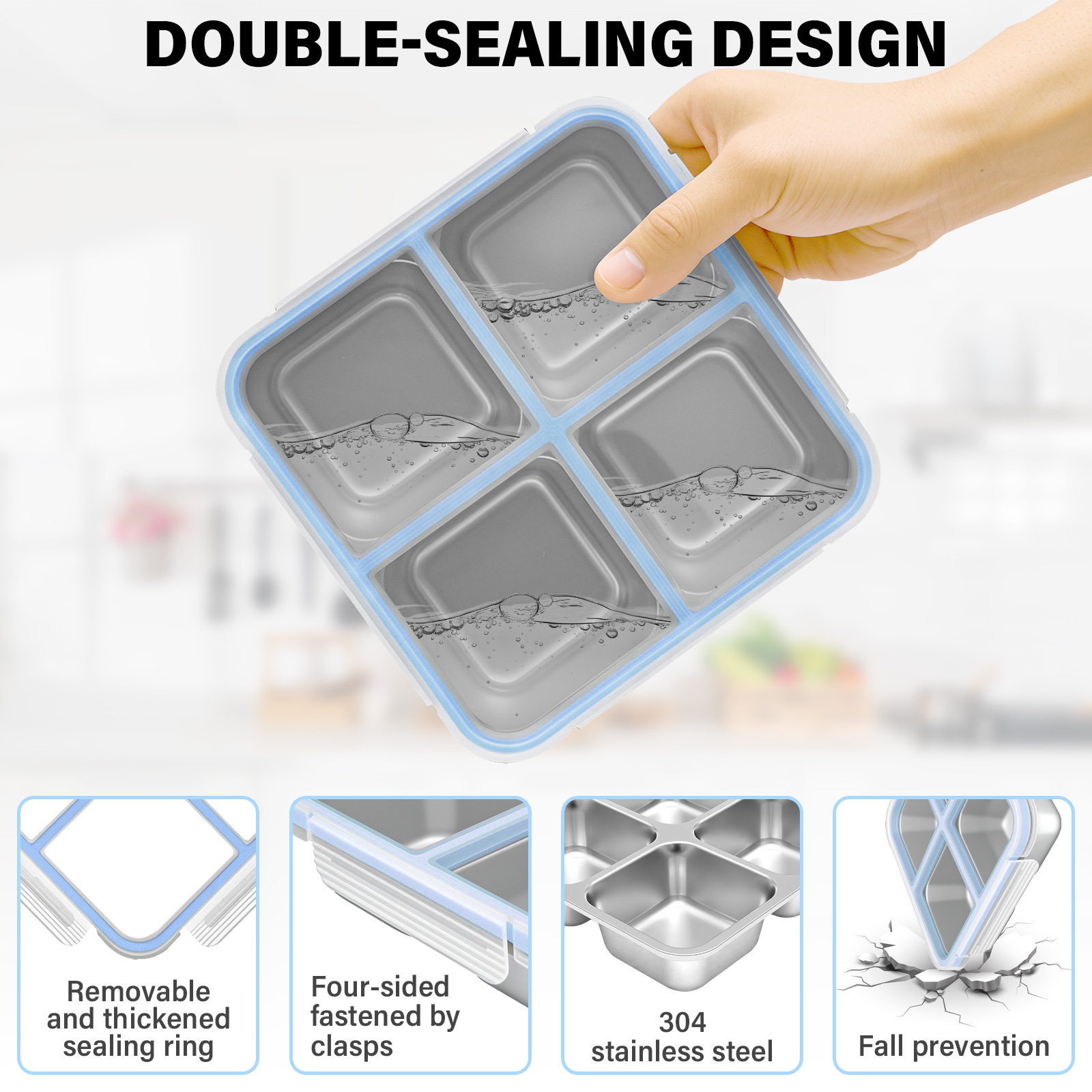 2 Pcs Stainless Steel Snack Bo - огляд і ціна Food Prep Snacks