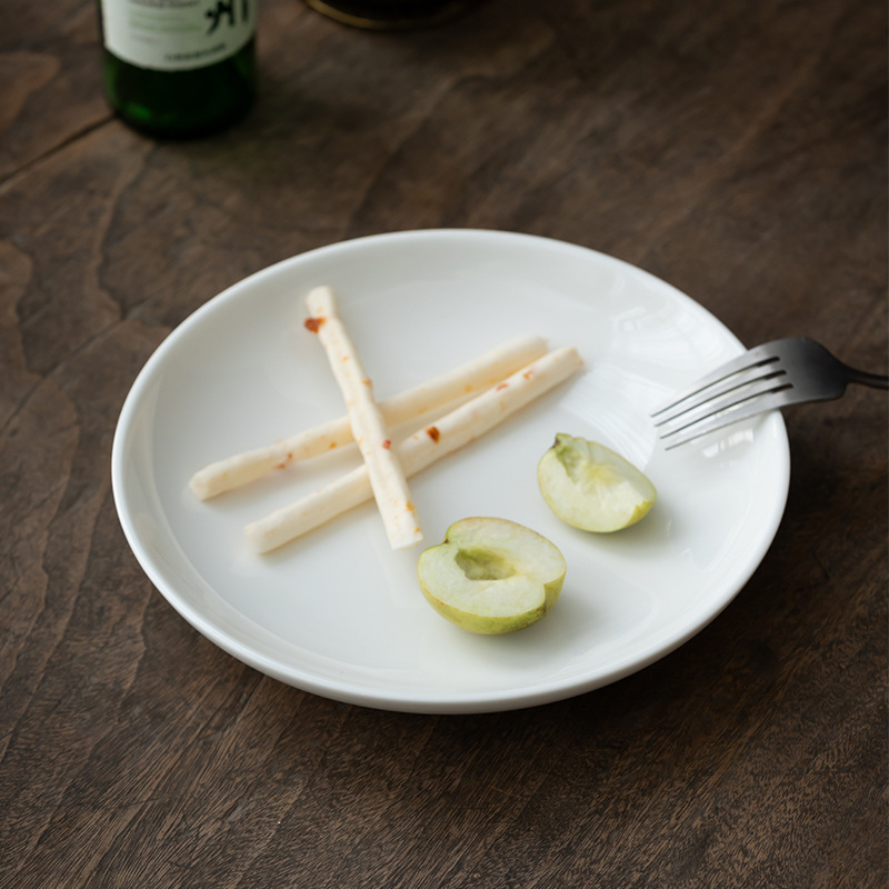 Classic 8in Dehua White Porcel - огляд і ціна Food Snacks At Home