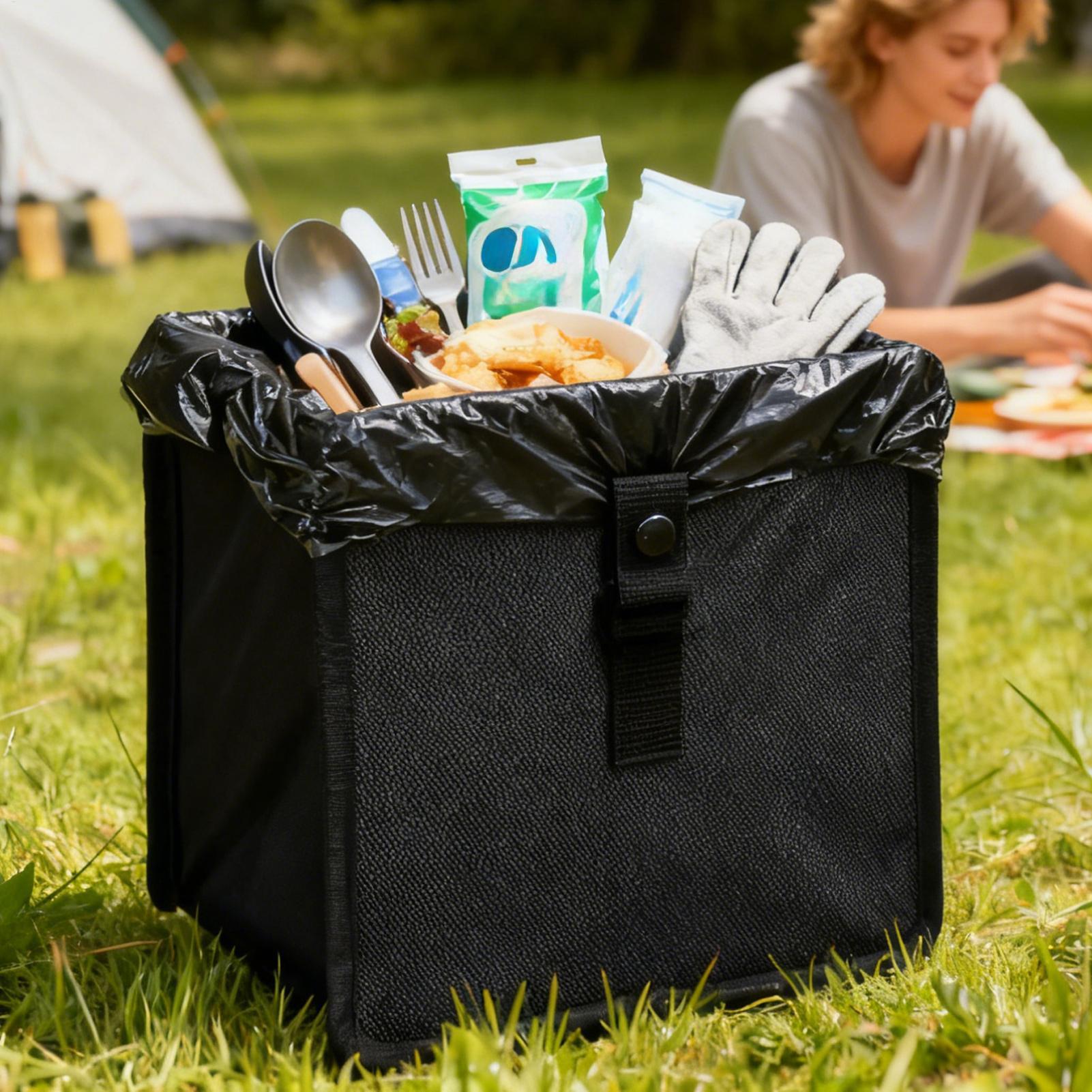 Car Trash Can Foldable Backsea - огляд і ціна Rv Snacks & Food Zone Surat Menu