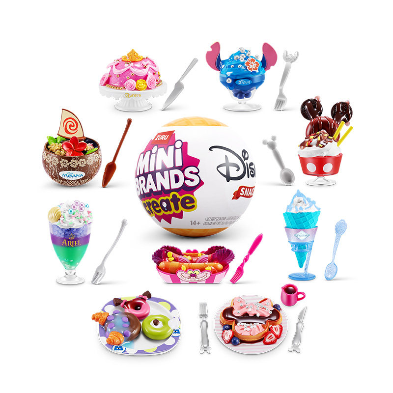 Zuru Mini Brands Create Disney - огляд і ціна Food Snacks Wholesale