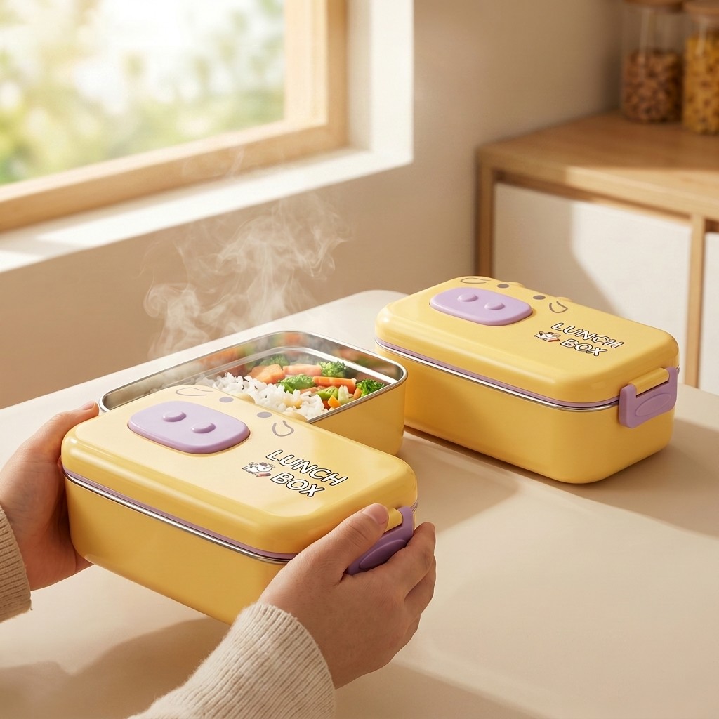 304 Stainless Steel Bento Box  - огляд і ціна Food Snacks Wholesale