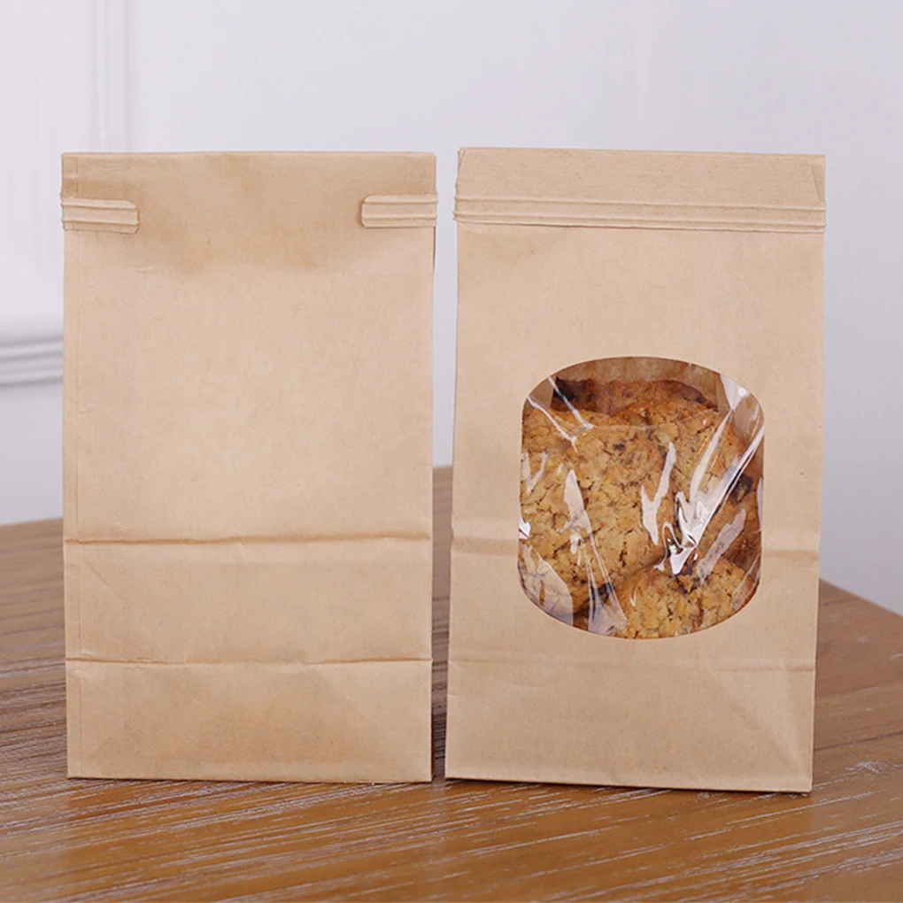 10Pcs Bakery Bags, Window Seal - огляд і ціна Food Snacks For School