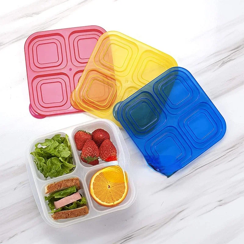 Plastic Bento Snack Box Reusab - огляд і ціна Food Prep Snacks
