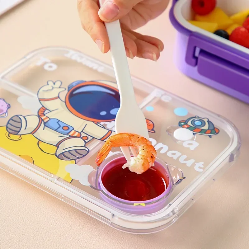 Unicorn Cartoon Bento Lunch Bo - огляд і ціна Food Prep Snacks
