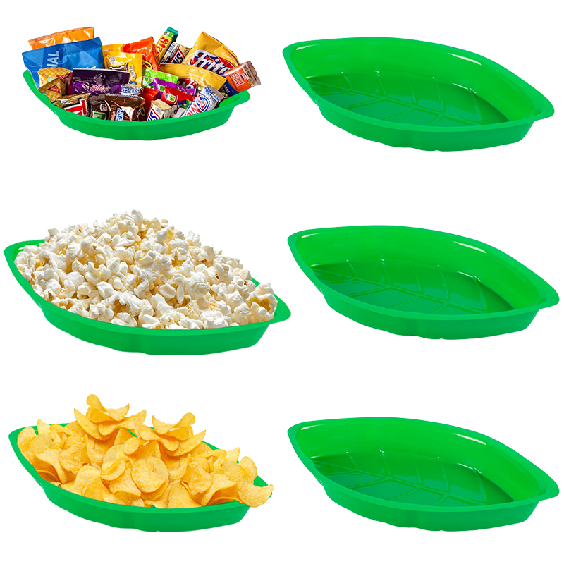 6pcs Palm Leaf Shape Food Reus - огляд і ціна Food Snacks Candy