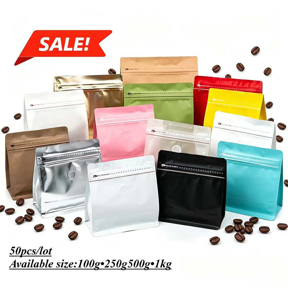 50pcs Matte Black Mylar Alumin - огляд і ціна Food Snacks For School