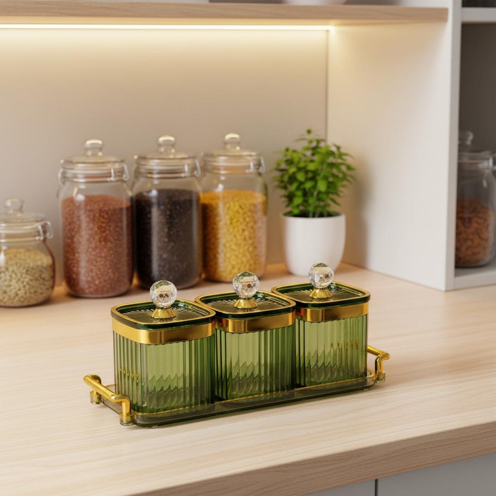 Decorative Snack Container Set - огляд і ціна Food Snacks Candy