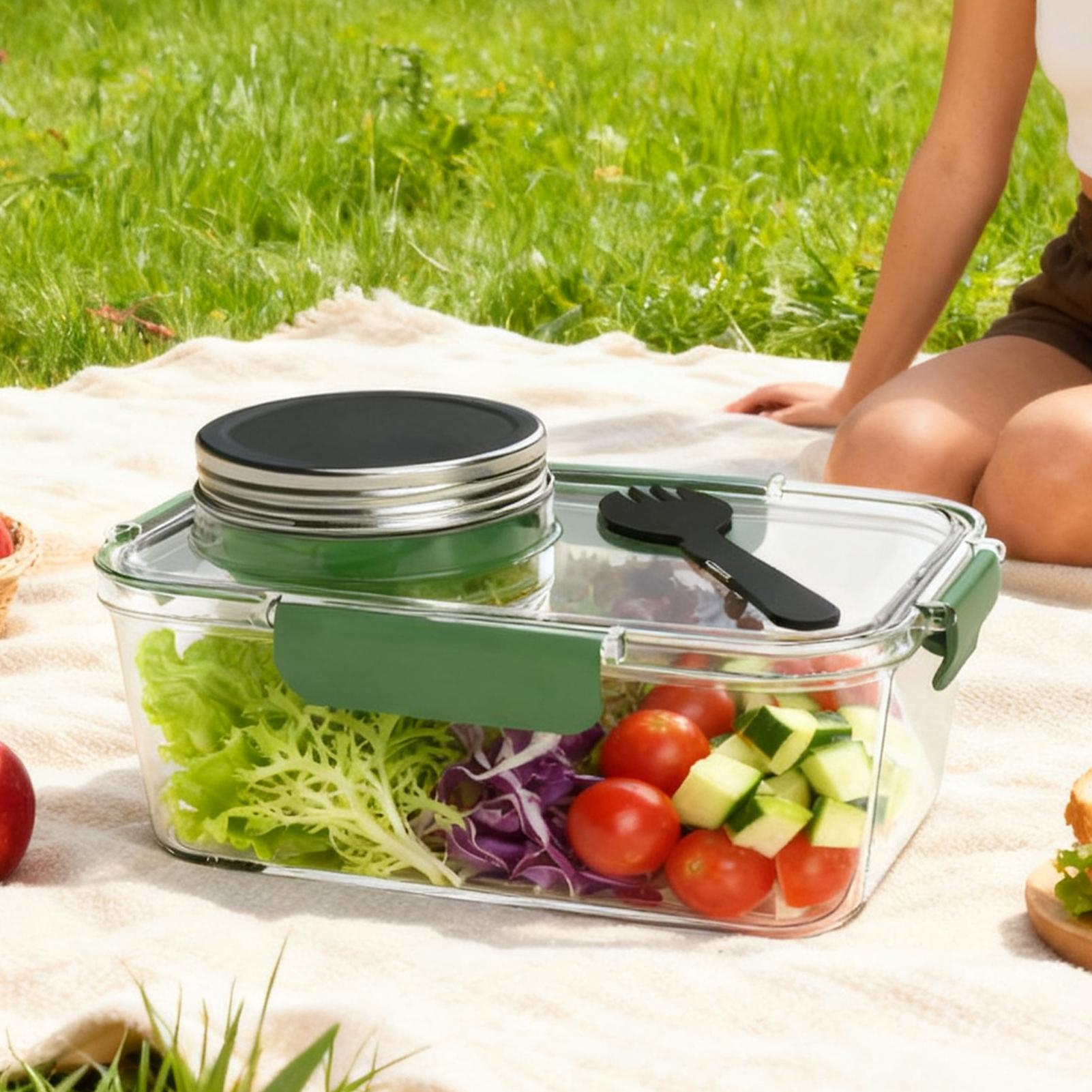 Salad Container 2.5 OZ Storage - огляд і ціна Food Prep Snacks