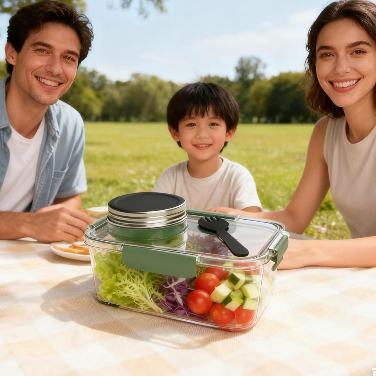 Salad Container 2.5 OZ Storage - огляд і ціна Food Prep Snacks