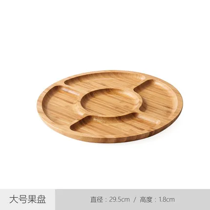 25/30CM Wooden Round Shape 5 C - огляд і ціна Food Snacks Candy