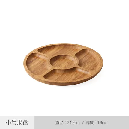 25/30CM Wooden Round Shape 5 C - огляд і ціна Food Snacks Candy