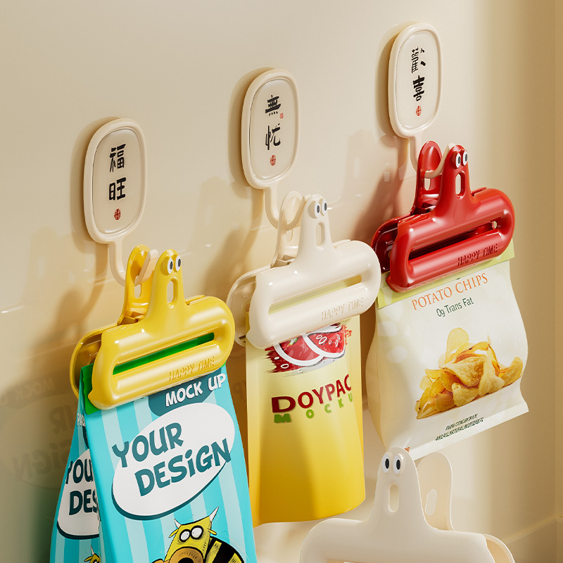 1/4 cartoon sealing clip moist - огляд і ціна Food Snacks Wholesale