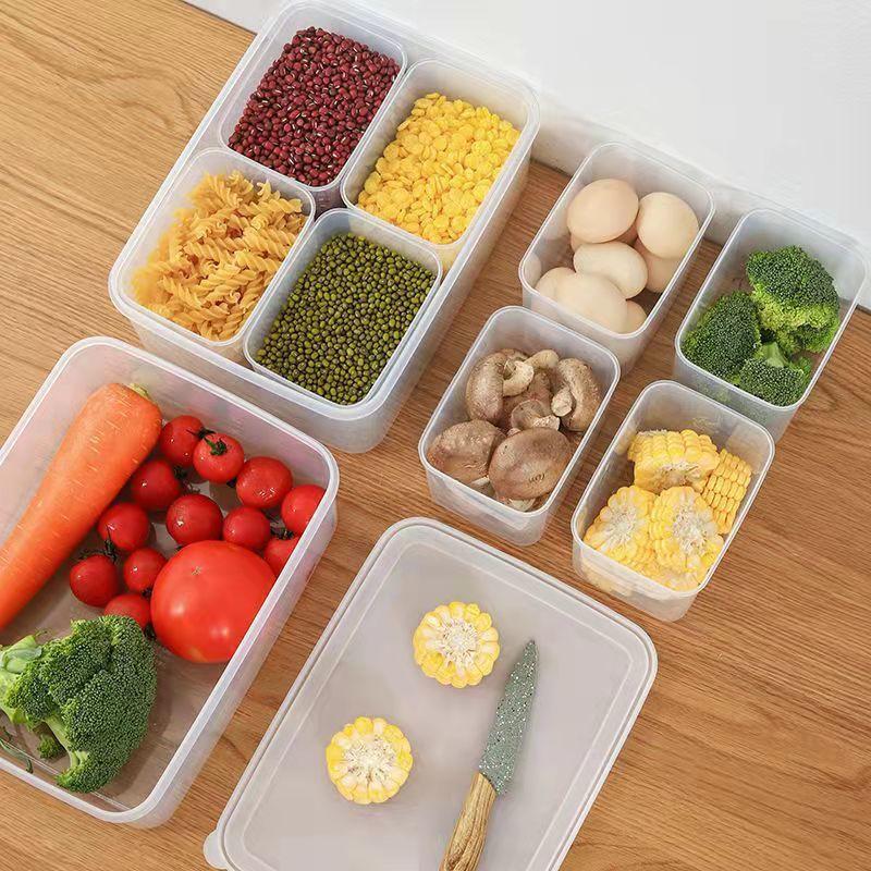 4 In 1 Refrigerator Crisper Bo - огляд і ціна Food Prep Snacks