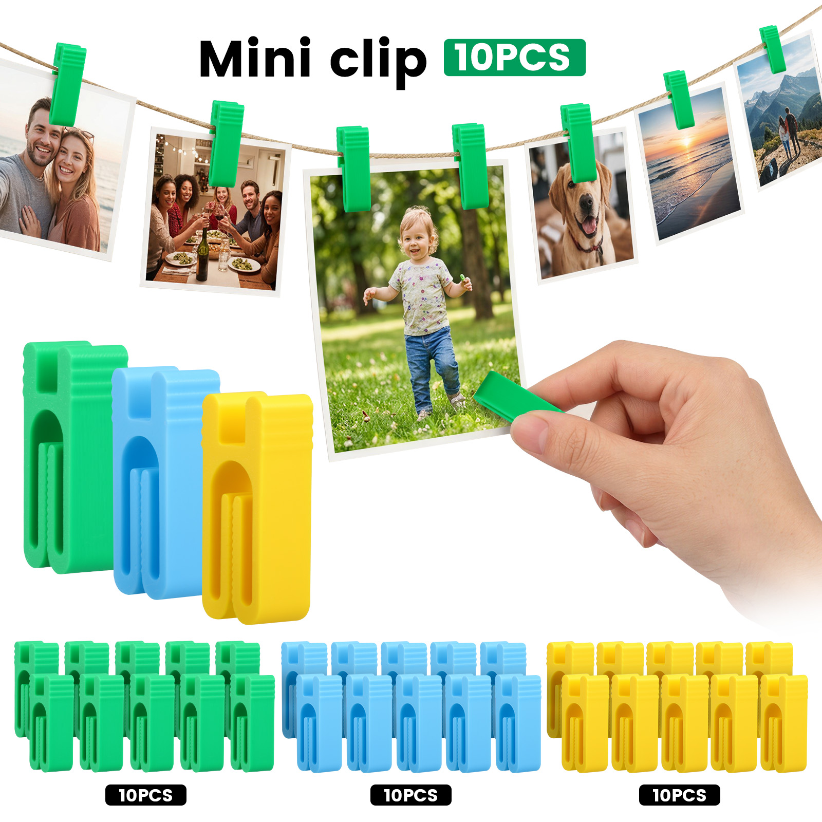 10Pcs Snack Bag Seal Clip Mult - огляд і ціна Food Snacks Wholesale