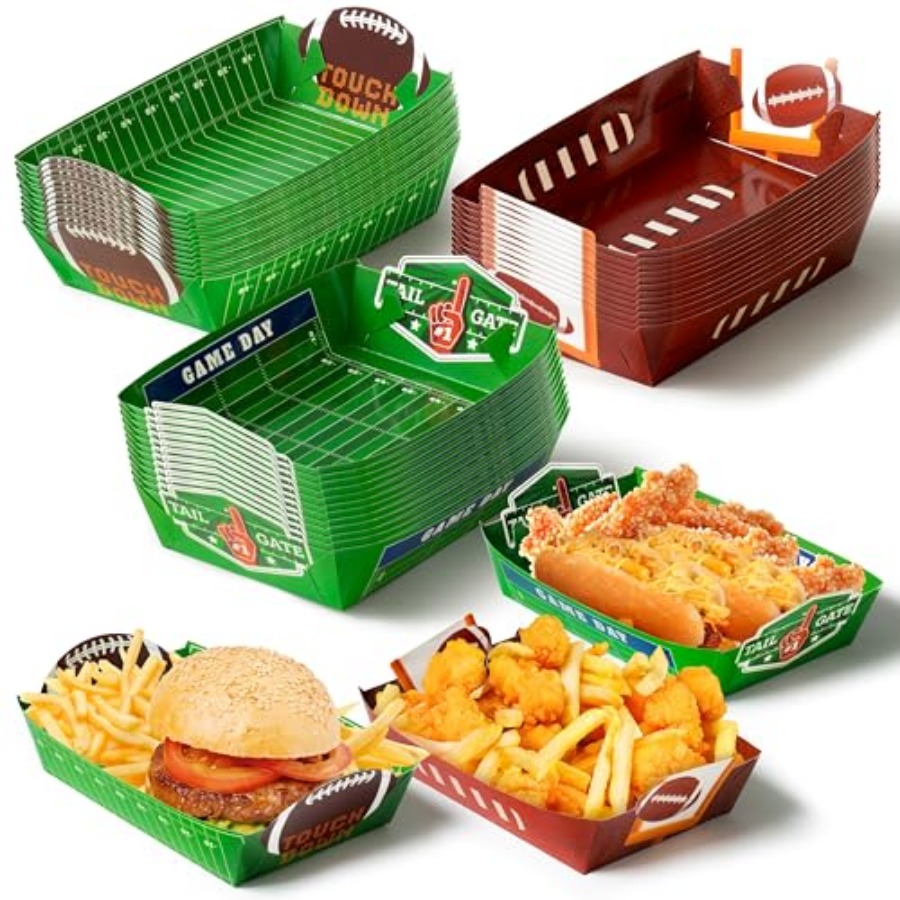 Large Food Plates - 36Pcs Game - огляд і ціна Food Snacks Game