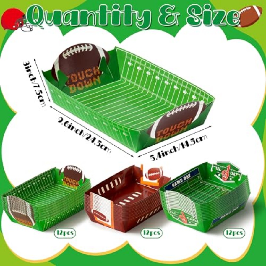 Large Food Plates - 36Pcs Game - огляд і ціна Food Snacks Game