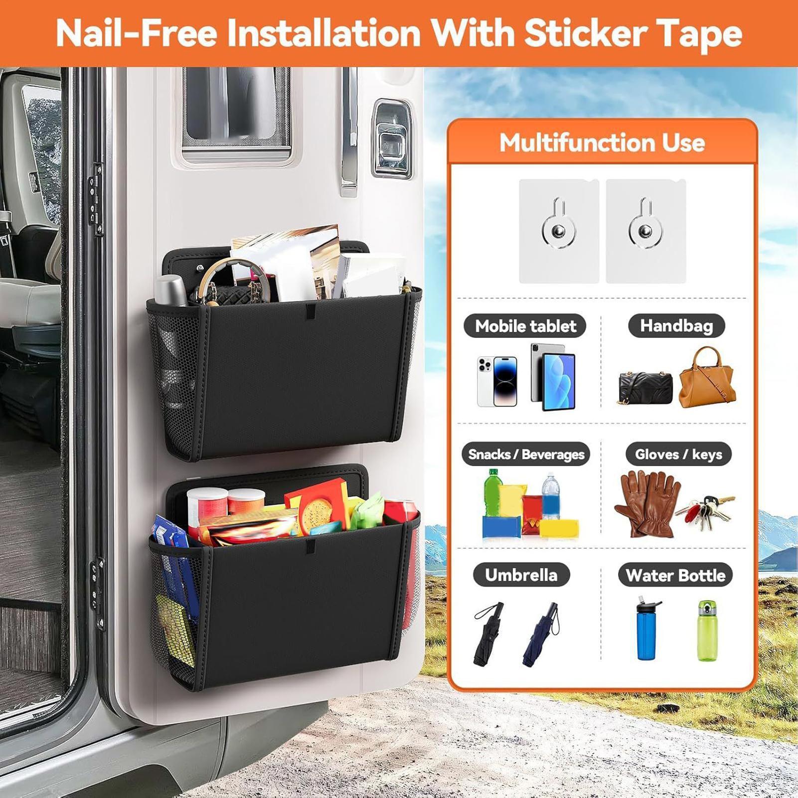 Door Storage Organizer 2 Piece - огляд і ціна Rv Snacks & Food Zone Surat Menu