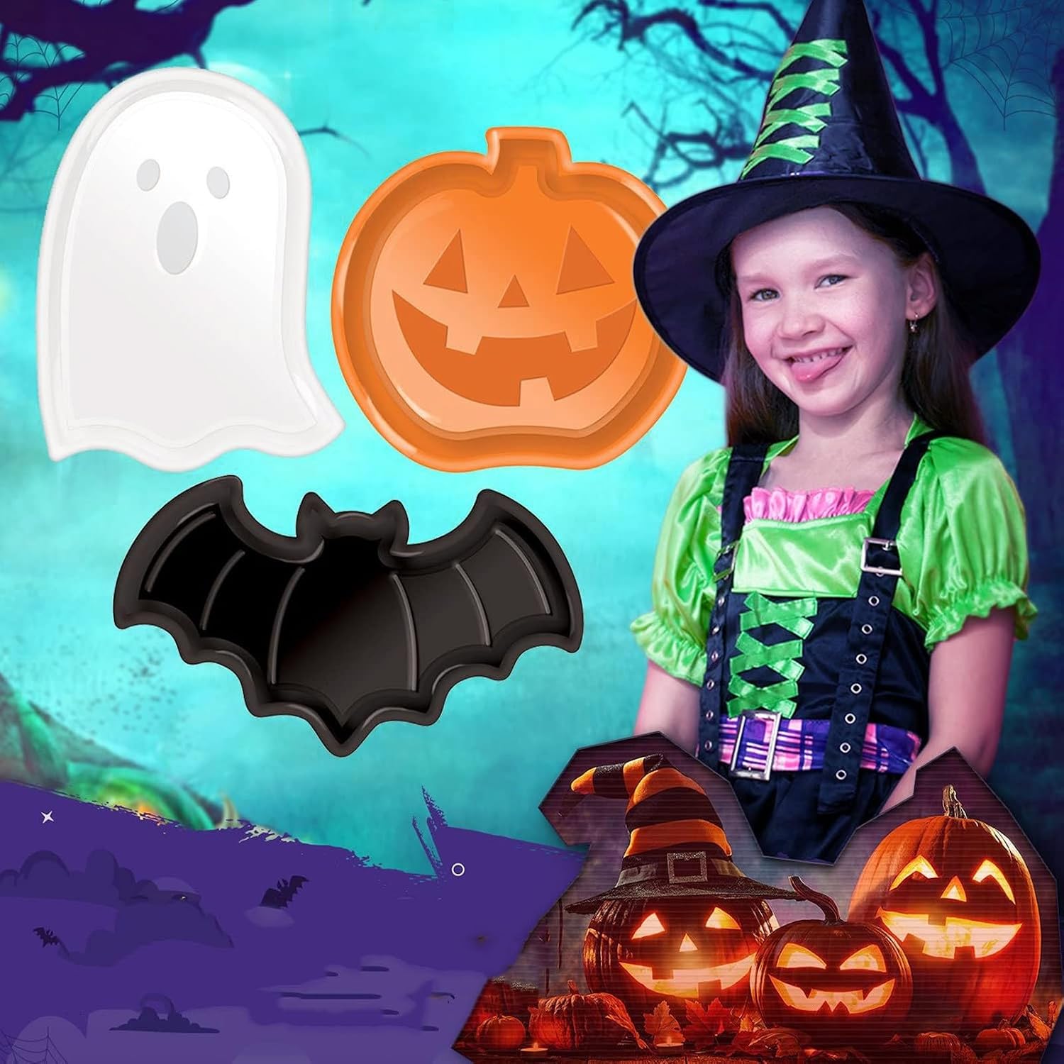 Cute Shaped Halloween Serving  - огляд і ціна Food Snacks Candy
