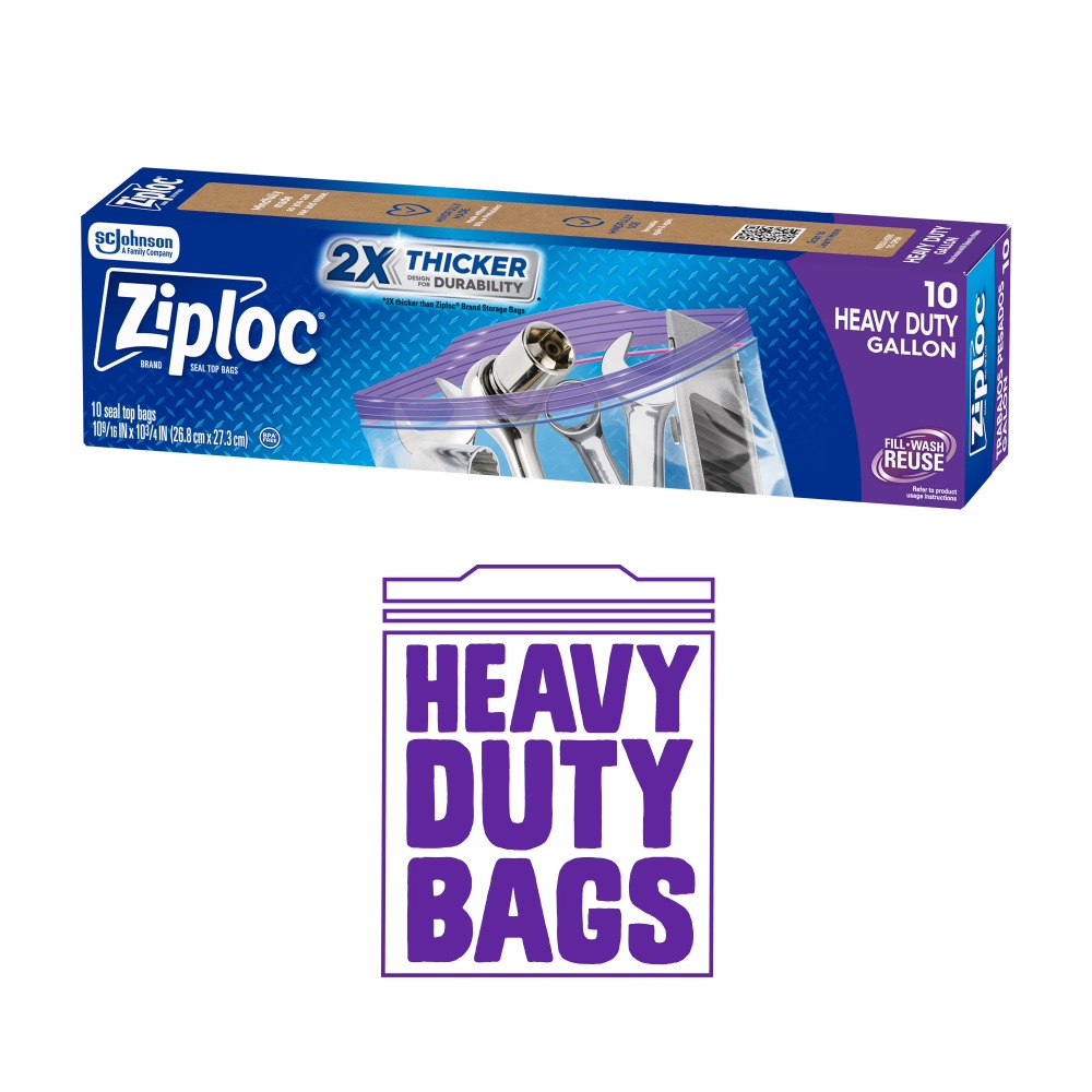 10 Count Heavy Duty Gallon Sea - огляд і ціна Food Prep Snacks
