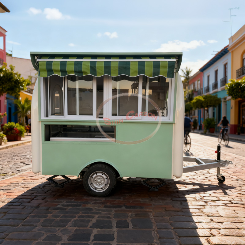 Mobile coffee, bar, sales cart - огляд і ціна Rv Snacks & Food Zone Surat Menu