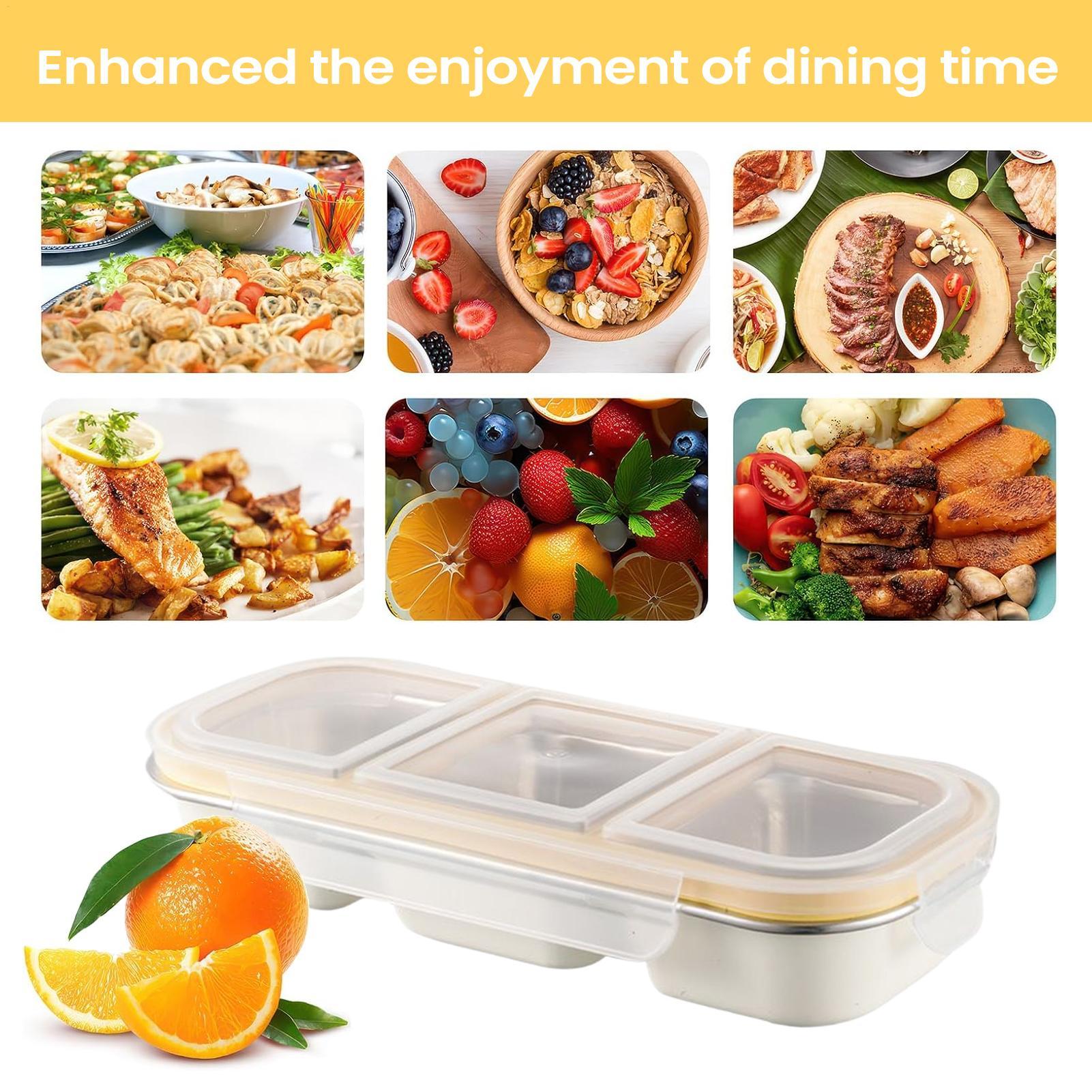 Stainless Steel Snack Box Spil - огляд і ціна Food Prep Snacks