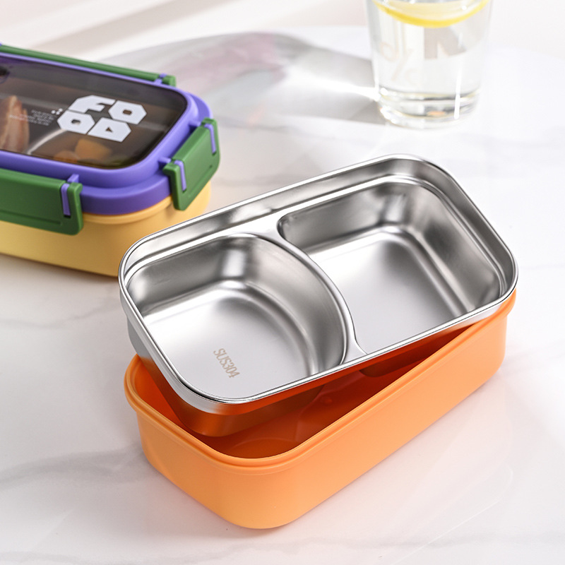 JUSTINLAU 2 Grid Bento Box Sta - огляд і ціна Food Snacks Wholesale