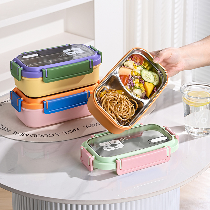 JUSTINLAU 2 Grid Bento Box Sta - огляд і ціна Food Snacks Wholesale