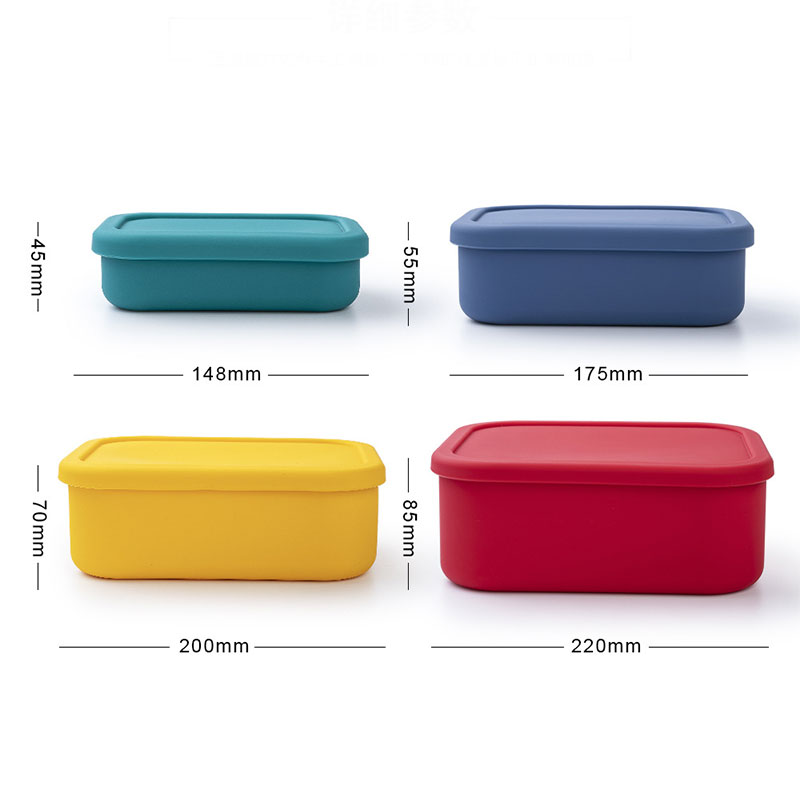 Food-grade Silicone Lunch Box  - огляд і ціна Food And Snacks For Picnic