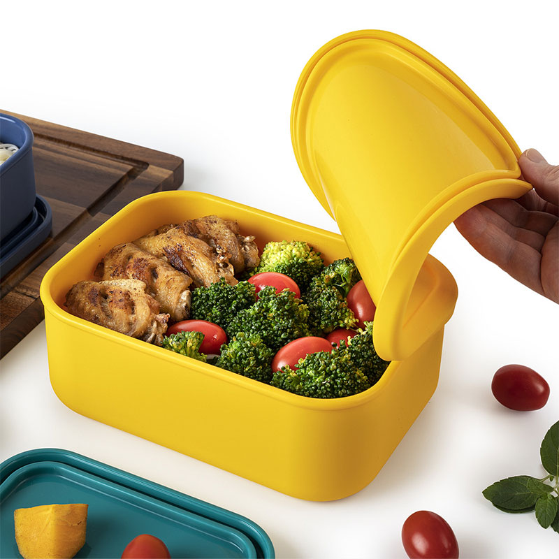 Food-grade Silicone Lunch Box  - огляд і ціна Food And Snacks For Picnic
