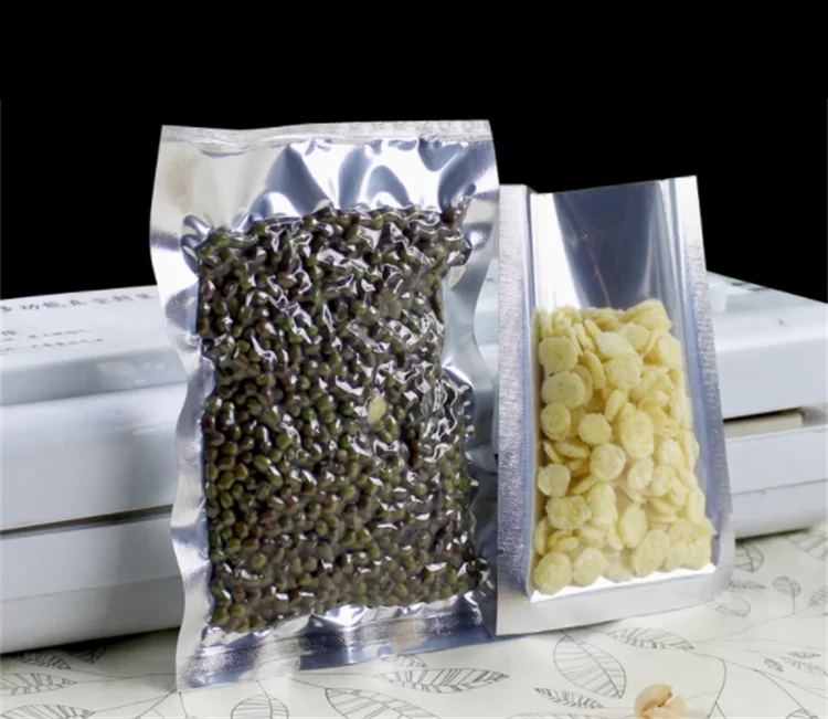 100 Pack Silver Glossy Flat Po - огляд і ціна Food Snacks For School